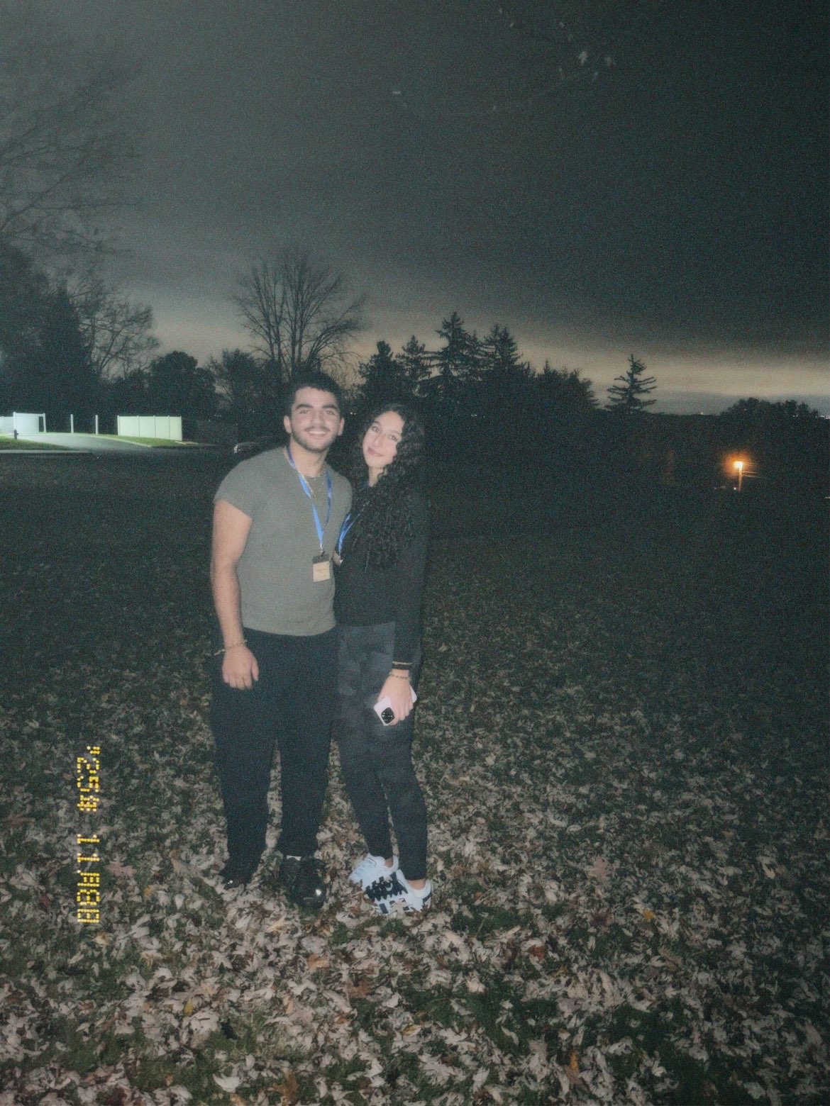 Our first photo together